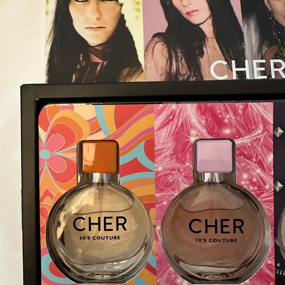 Cher decades collection perfume 1.0 fl oz set 4 60s-90s NOS sealed Scent Beauty - Picture 7 of 8